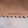 thin elastic knitted suede fabric